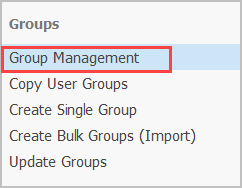 select group management
