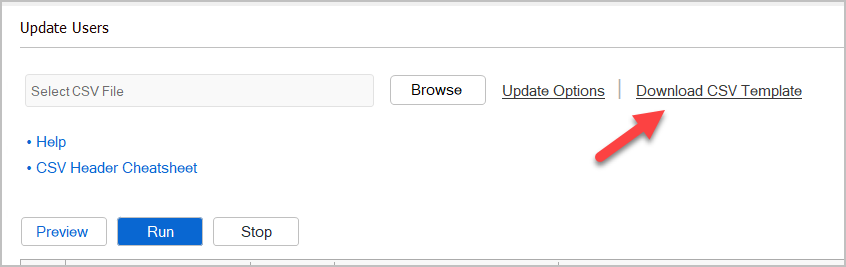 download csv template