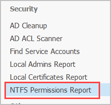 select ntfs permissions report