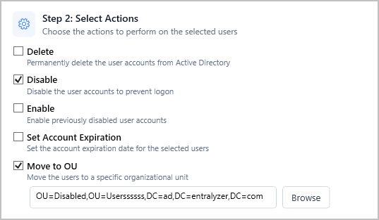Select Actions